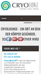 Mobile Screenshot of cryolounge.com